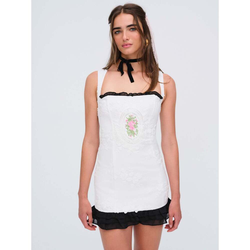 For Love & Lemons Amelie Mini Dress Size XSXS / White